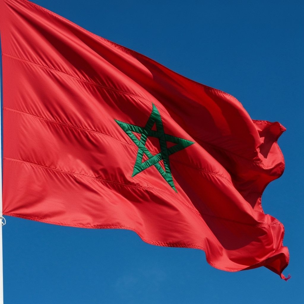 Drapeau du Maroc